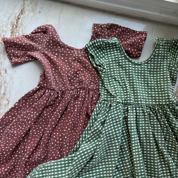 Two Alice & Ames Dresses size 4t - Picture 2 of 8